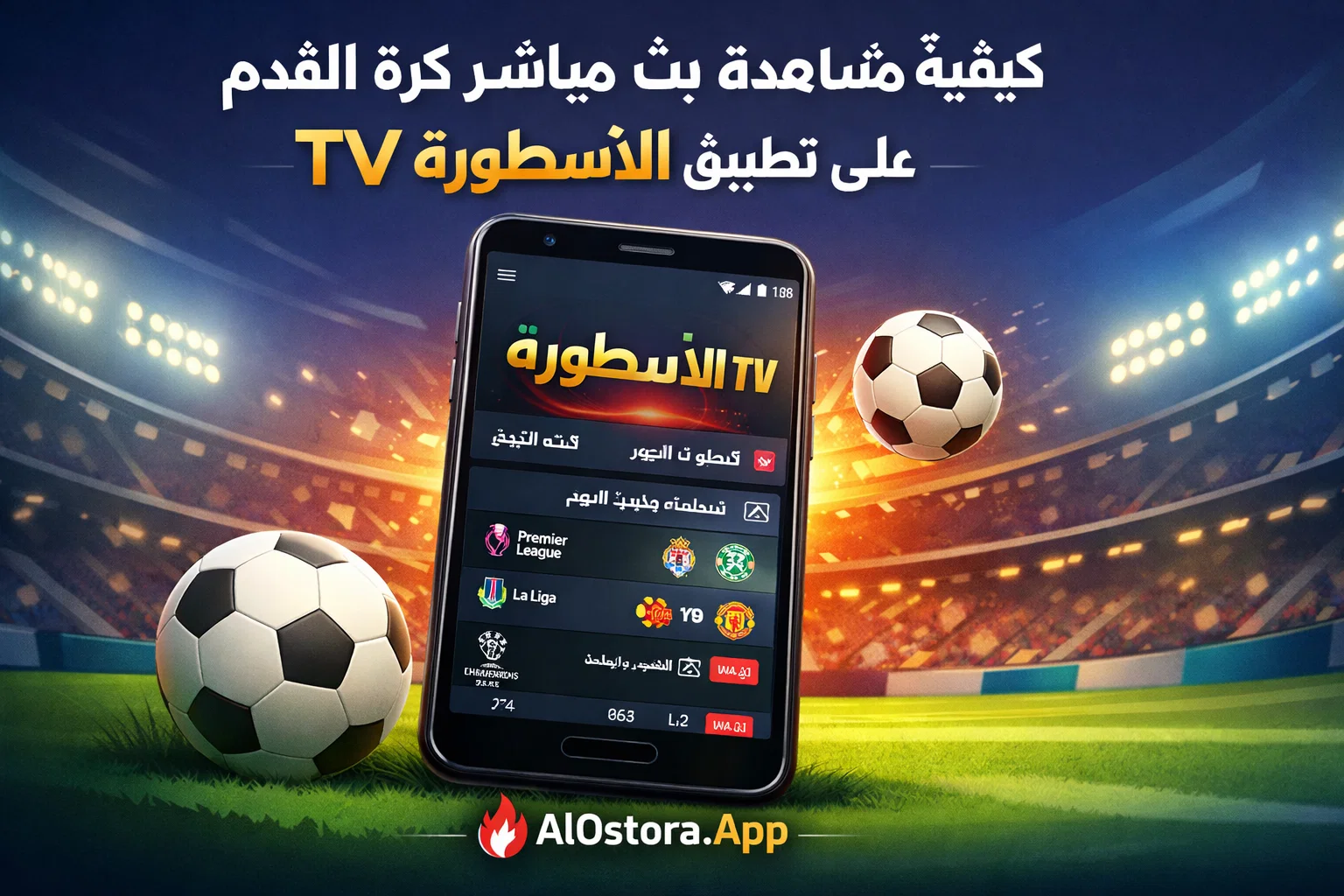 Watch Live football on Ostora TV